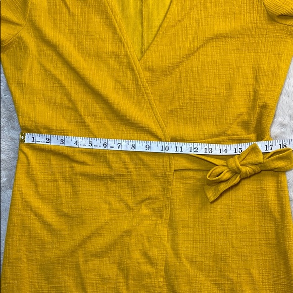 J. Crew Golden Wrap Mini Dress - Picture 4 of 6